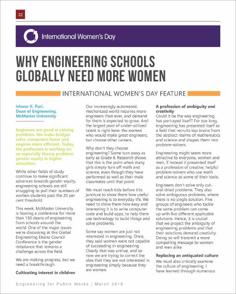 Why We Need More Women in Engineering